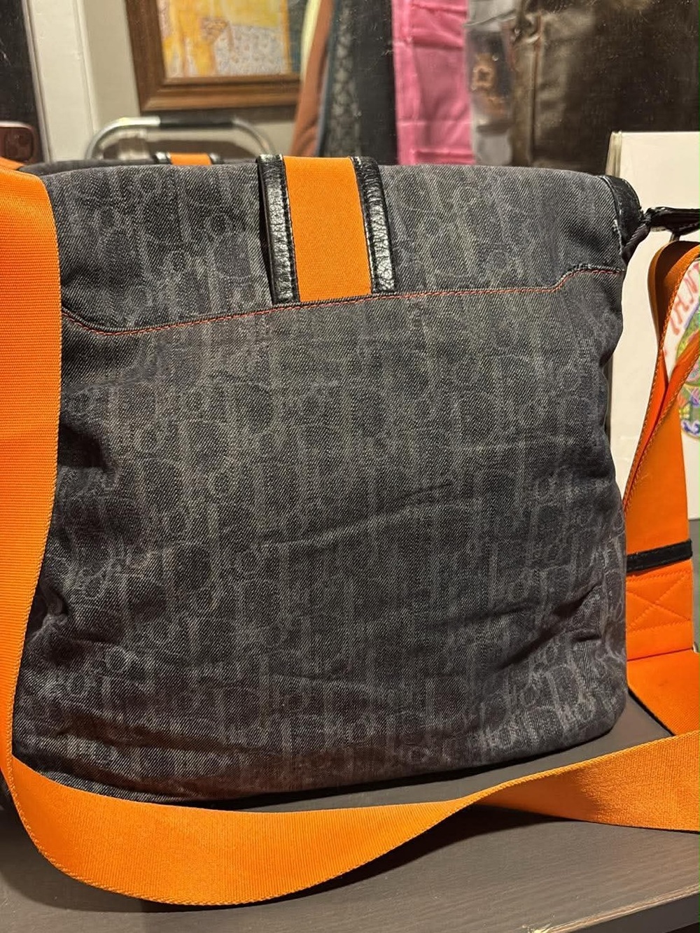 Christian Dior Vintage Flight Line Diorissimo Messenger Bag - Picture 2 of 7